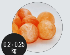 Sphere Ball (Single) Himalayan Salt