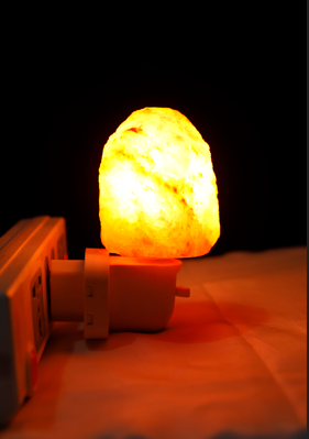 Night Wall Light (Oval) Himalayan Salt Lamp