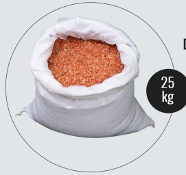 Himalayan Salt Bag 25kg (Granular)