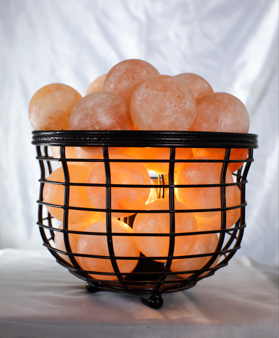 Cage Fire-bowl With Spheres (12v)