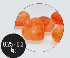 Heart Shaped (Single) Himalayan Salt