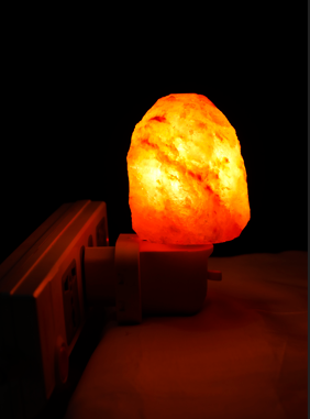 Night Wall Light (Oval) Himalayan Salt Lamp